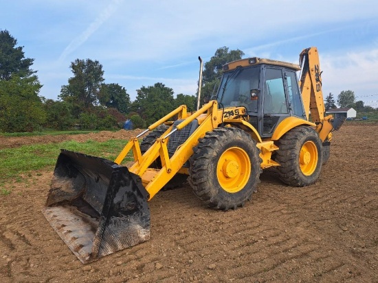 JCB 214S Backhoe | Heavy Construction Equipment Loaders Backhoe Loaders | Online Auctions | Proxibid