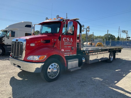 2020 Peterbilt 337 Rollback Flatbed Truck