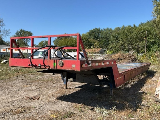 1985 Jerr-Dan Tilt Flatbed Trailer