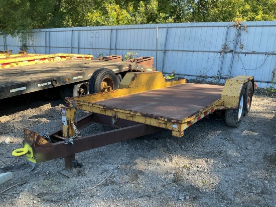 Adam?s Enterprises Tilt Flatbed Trailer
