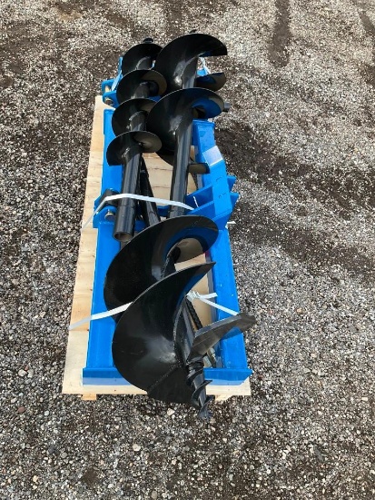 Unused 2024 GIYI Qty 3 Skid Steer Loader Attachments