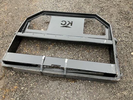 45" Skid Steer Fork Frame W/42in Forks