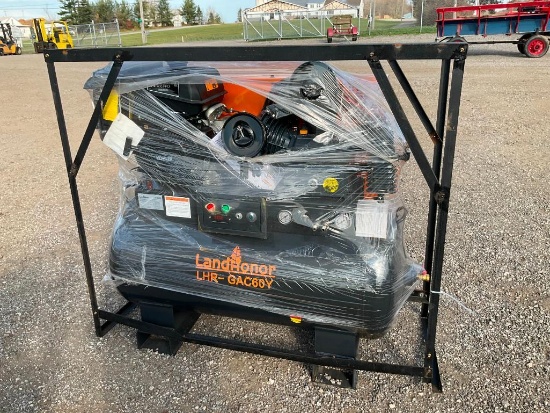 Unused 2024 Landhonor 60 Gallon 2-Stage Truck Mounted Air Compressor
