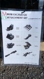 Unused 2024 MIVA Mini Excavator Attachments