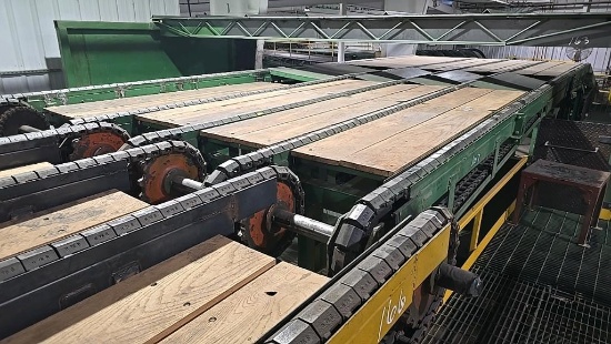 Transfer Deck with Partial Slanted
