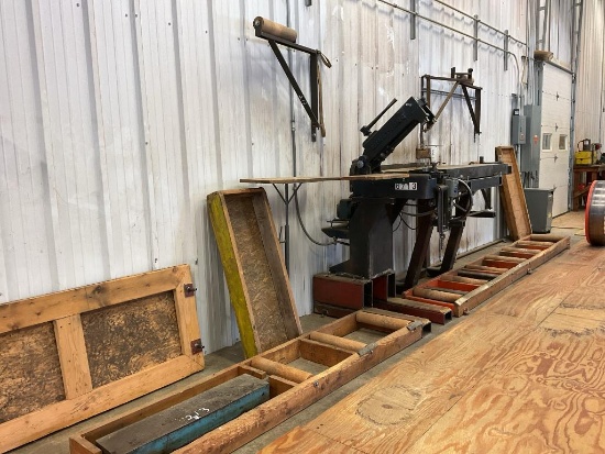 Armstrong Stretcher Roller and Hammer bench