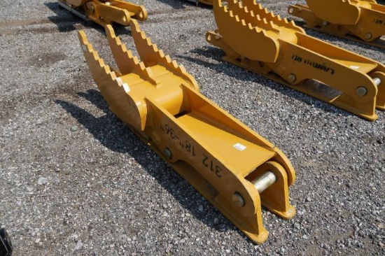 Unused 2024 LANDHERO THUW-33-C312 3 Teeth Stiff Link Thumb-Excavator