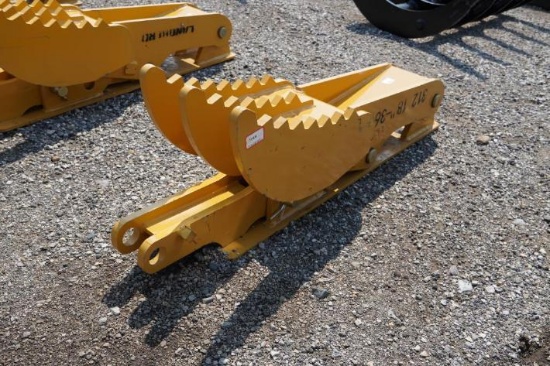 Unused 2024 LANDHERO THUW-33-C312 3 Teeth Stiff Link Thumb-Excavator
