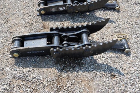 Unused 2024 LANDHERO THUM7-8T 12 2 Teeth Stiff Link Thumb - Mini Excavator
