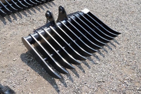 Unused 2024 LANDHERO RAKS-31-C30544 Heavy Duty Rake - Mini Excavator