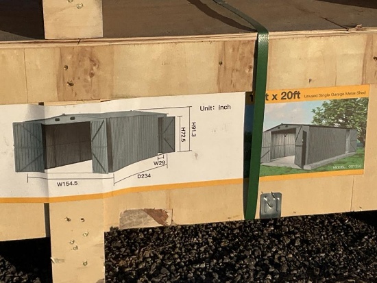 Unused 2025 Portable Metal Shed