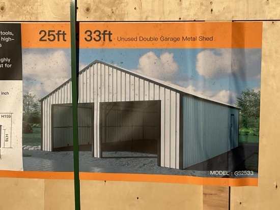 Unused 2025 Portable Metal Shed