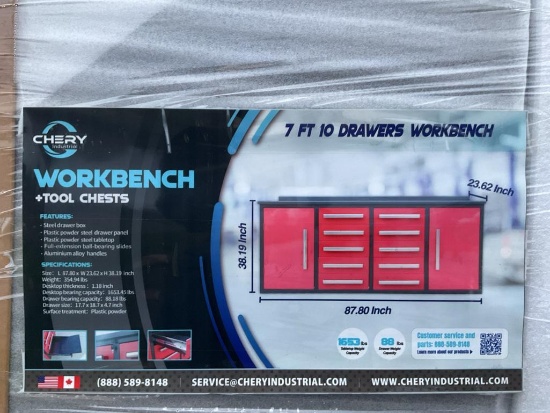 Unused 2025 Tool Chest/Work Bench