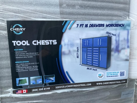 Unused 2025 Tool Chest/Cabinet