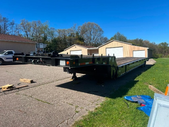 2011 Trail-Eze TE701-53 Traveling Axle Equipment Trailer