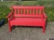 Poly Park Bench