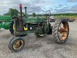 John Deere Model B Unstyled Tractor*