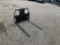 Unused Mini Skid Steer Forks