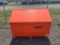 Unused Slope Lid Metal Tool Box