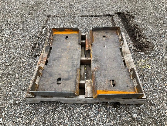 Lot of 2 Skid Steer Frames