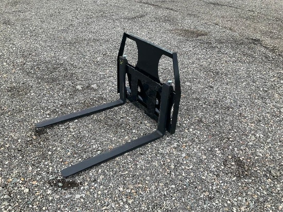 Unused Mini Skid Steer Forks