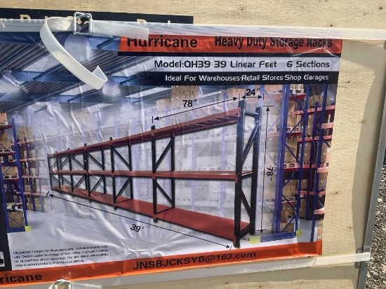 Unused Heavy Duty Storage Racks