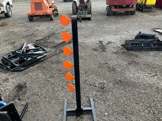 Unused 5/16" AR500 Dueling Tree Shooting Target