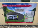 20' x 30' All Steel Car Port
