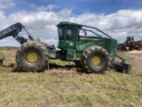 2016 John Deere 848L Dual Arch Grapple Skidder
