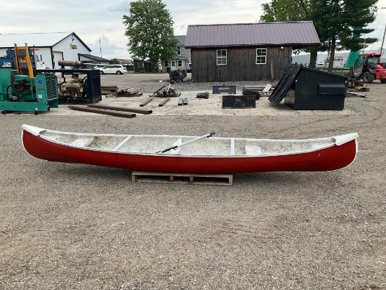16' Fiberglass Canoe*