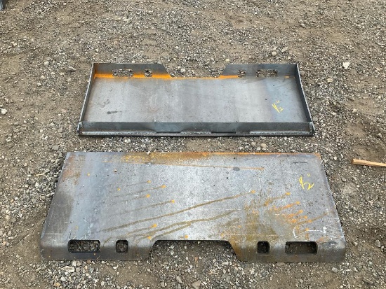 1/2" Thick Quick Tach Cut Out Mount Plates