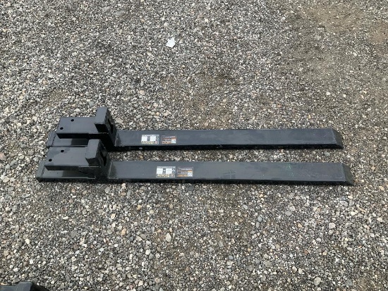 Non-Adjustable Clip On Pallet Forks