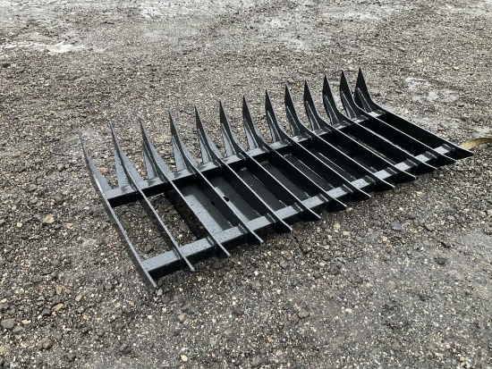 70" Skid Steer Root Rake*