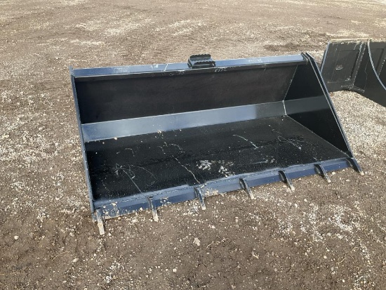 66" Skid Steer Bucket w/Teeth*