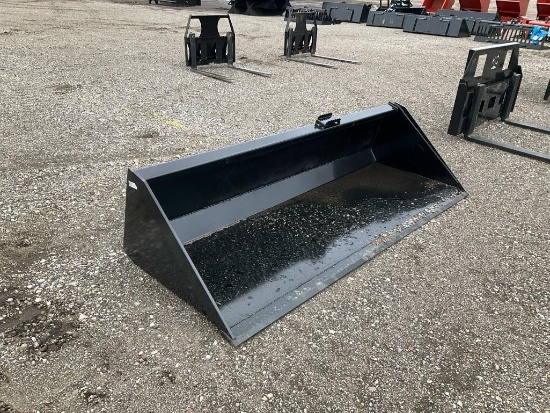 90" Skid Steer Bucket w/Blade*