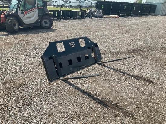 Unused Quick Attach Skid Steer Forks*