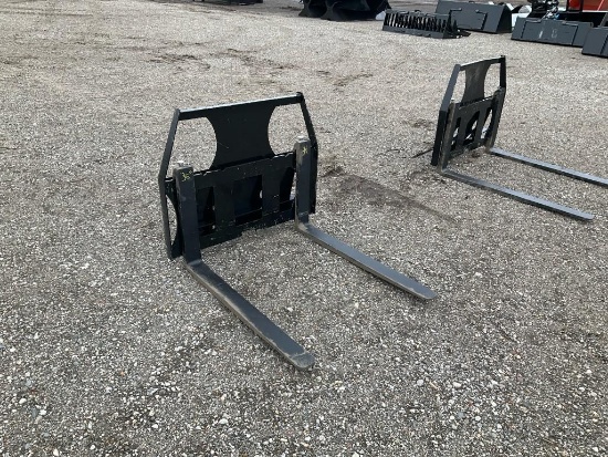 Unused Mini Skid Steer Forks*