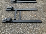 Adjustable Clip On Pallet Forks