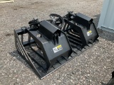 Unused Skid Steer Rock Grapple Bucket