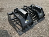 Unused Skid Steer Rock Grapple Bucket