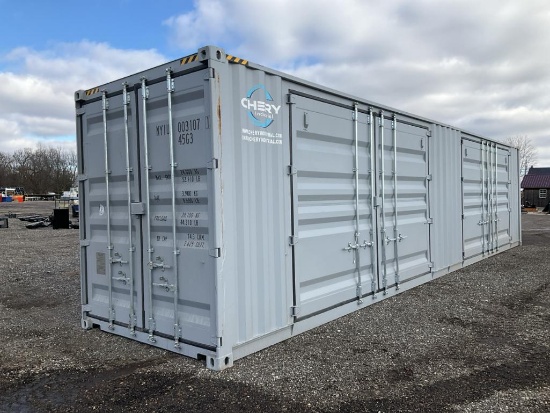 Unused 40' High Cube Multi-Door Shipping Container