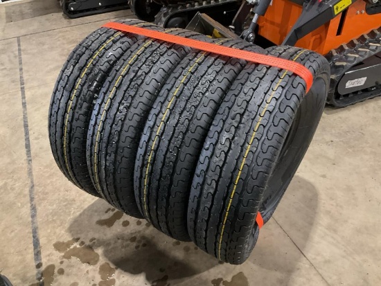 New ST225/75R15 Radial Trailer Tires