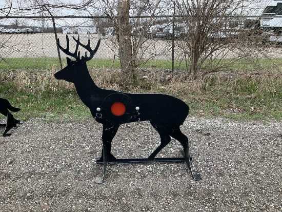 Steel Deer Shooting Target*