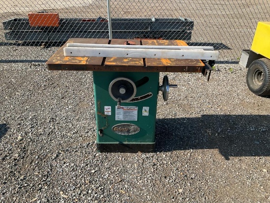 Hydraulic 10" Grizzly Table Saw