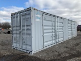 Unused 40' High Cube Multi-Door Shipping Container