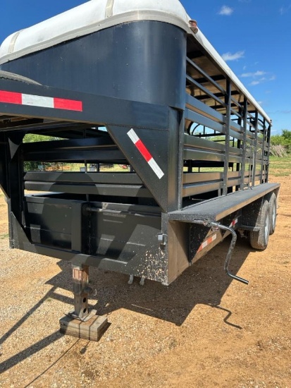 Dual Axle Livestock Trailer