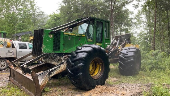 2015 John Deere 848H Skidder