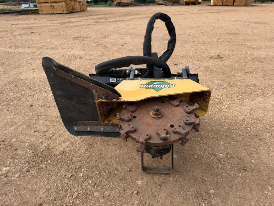 Diamond Mowers DSG24C Skid Steer Stump Grinder Attachment