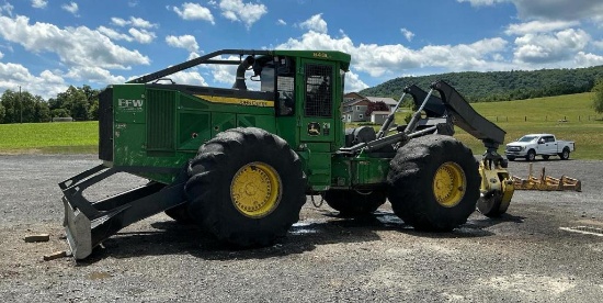 2019 John Deere 848L Grapple Skidder
