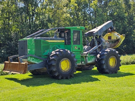 2016 John Deere 848L Grapple Skidder